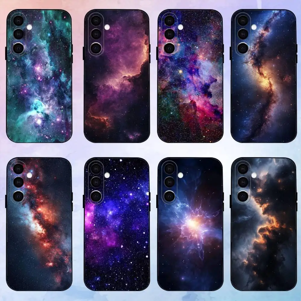 

Space For Galaxy Universe Phone Case For Samsung Galaxy A20,21s,22,31,32,52,53,72,73, Soft Silicone Black Cover