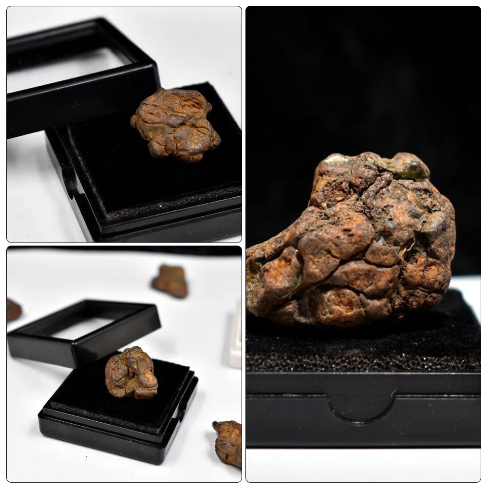 

Lithosiderite Meteorite Specimen Irregular Natural Shape Educational Tool for Science Teaching School Display Meteorite Model