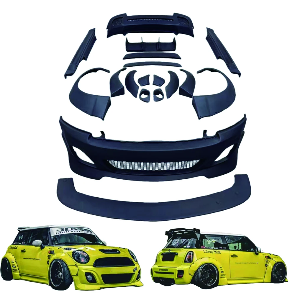 

High-end Body Kit CustomizationR56LB Widebody Kit With DuelL AG Hood For MINI R56 - Exterior Upgrade PackagePremium Customized
