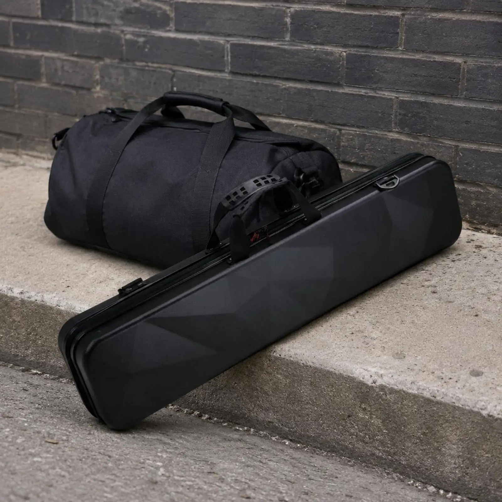 Hard Cue Carrying Case Oxford Cloth Billiard Cue Storage Bag Portable Rod Container for Pool Accessories Travel