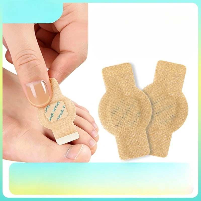 21pcs/set Customized Disposable Toe Nail Correction Gray Foot Correction Nail Care Patch