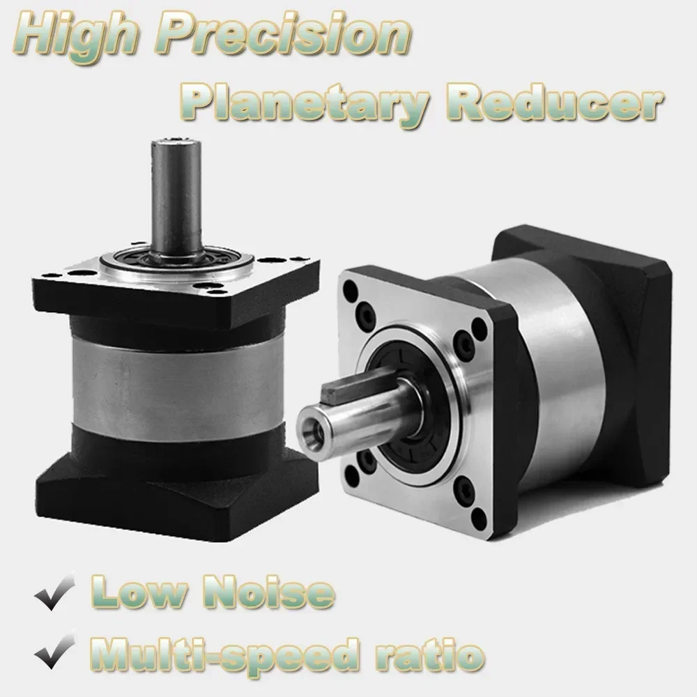 YUN DUAN 57 Motor Planetary Reducer Nema23 Motor Gearbox Precision Step-down Gearbox 14mm Shaft for Nema23 57 Stepper Motor