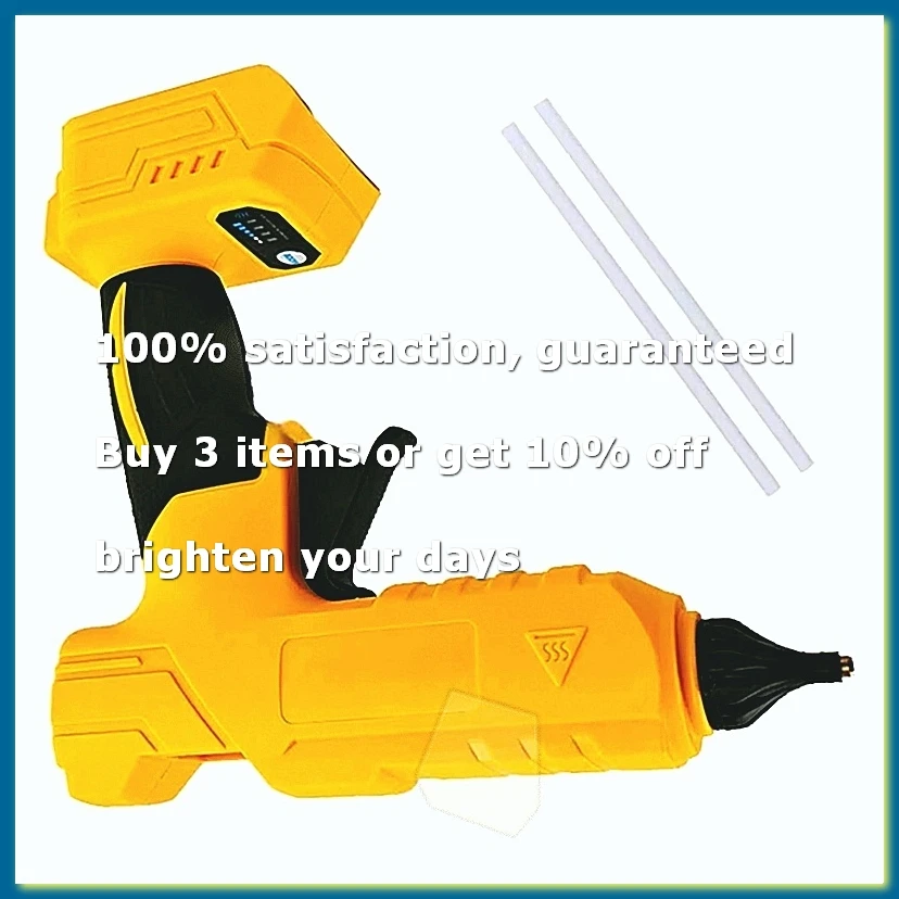 Electric Hot Melt Glue Machine for 18V Battery Electric Glue Machine 11mm Glue Stick Hot Melt Welding Air Machine