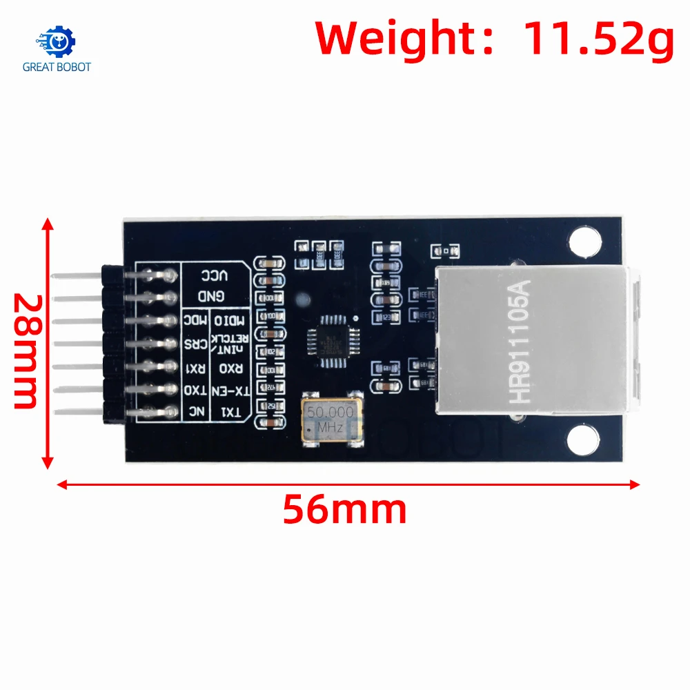 BS Smart Electronics LAN8720 module network module Ethernet transceiver RMII interface development board for arduino DIY