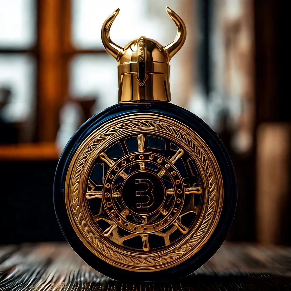 

Парфюм Bharara Viking Beirut 3.4 OZ / 100 мл для унисекса, современный свежий древесный аромат для мужчин, стойкий алкогольный одеколон.