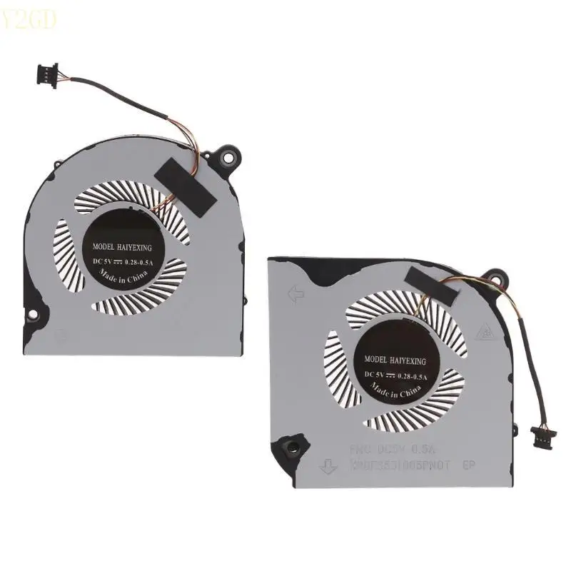 

Y2GD Notebook CPU Cooling Fan 4pin GPU Radiator for AcerNitro 5 AN515-54 AN515-43
