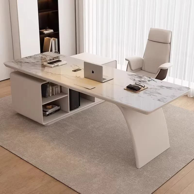 Cheap Designer Executive Desk Decor Aesthetic Organizer Home Computer Table Gaming Writing Silla De Escritorio Office Furniture