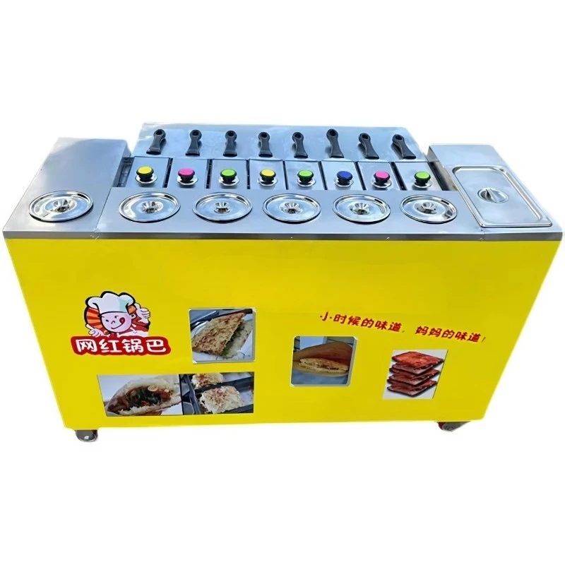 

Commercial gas multi-functional snack truck leisure food cooking equipment making machine