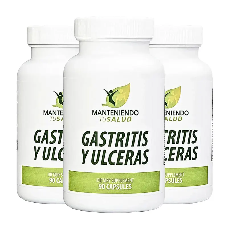 Gastritis Y Ulceras - Pure Natural Herbal Plants Help Relieve Stomach Ulcers and Indigestion, and Improve Immunity