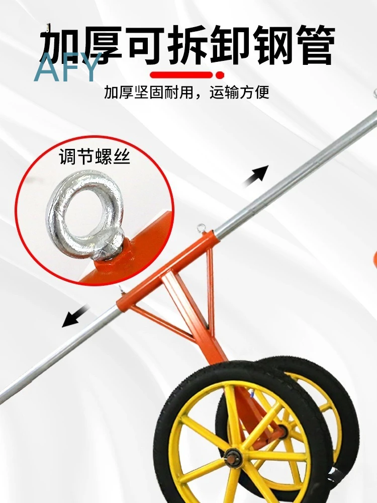 Stone Fixture Slab Clip Trolley for Road Use Hanging Marble Handling Installation Truck for Marble Stone Countertop Slab
