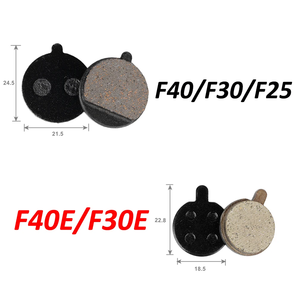 Brake Pads for Ninebot F30 F40 F20 F30E F40D Skateboard Electric Scooter Replacement Disc Metal Friction Parts