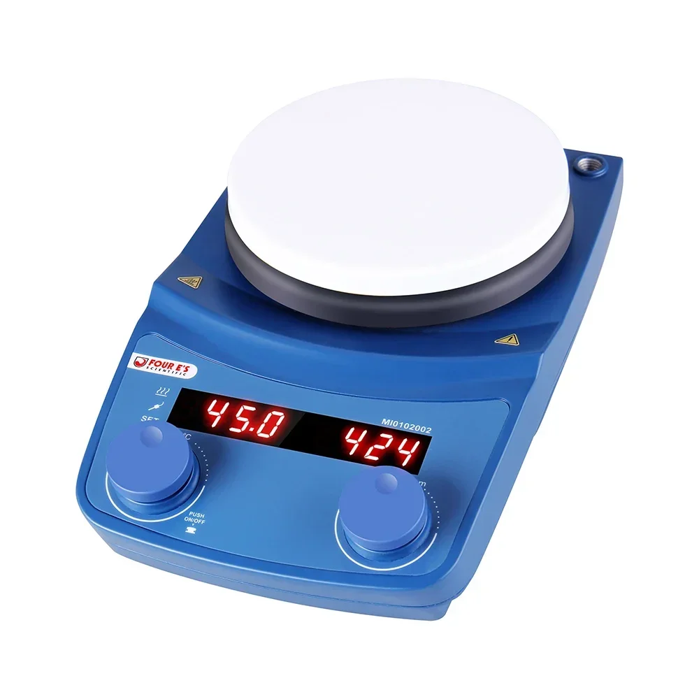 

Lab Hot Plate Magnetic Stirrer with Ceramic Coated Heating Plate