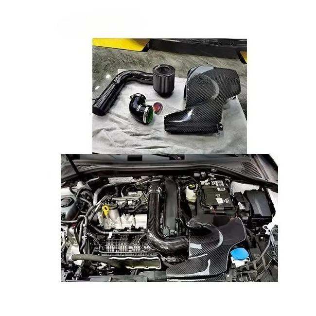 

Golf 8 Beetle 1.4T 2018 Original Design Style 100% Dry Carbon Fiber Cold Intake System