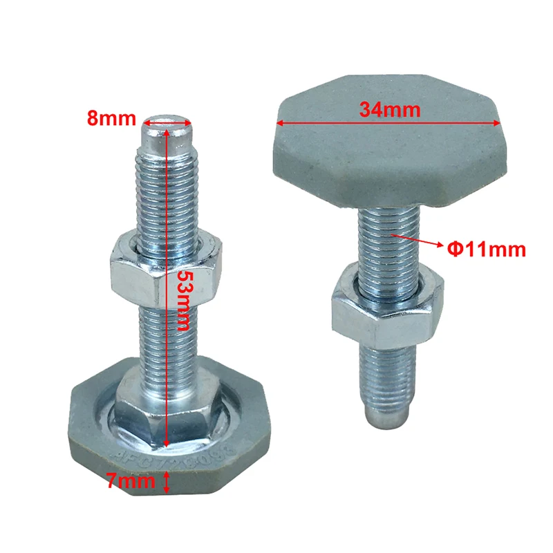 1PCS For Drum Washing Machine Fixed Feet Base Screw Balance Shock Absorption Non-slip Pad Feet