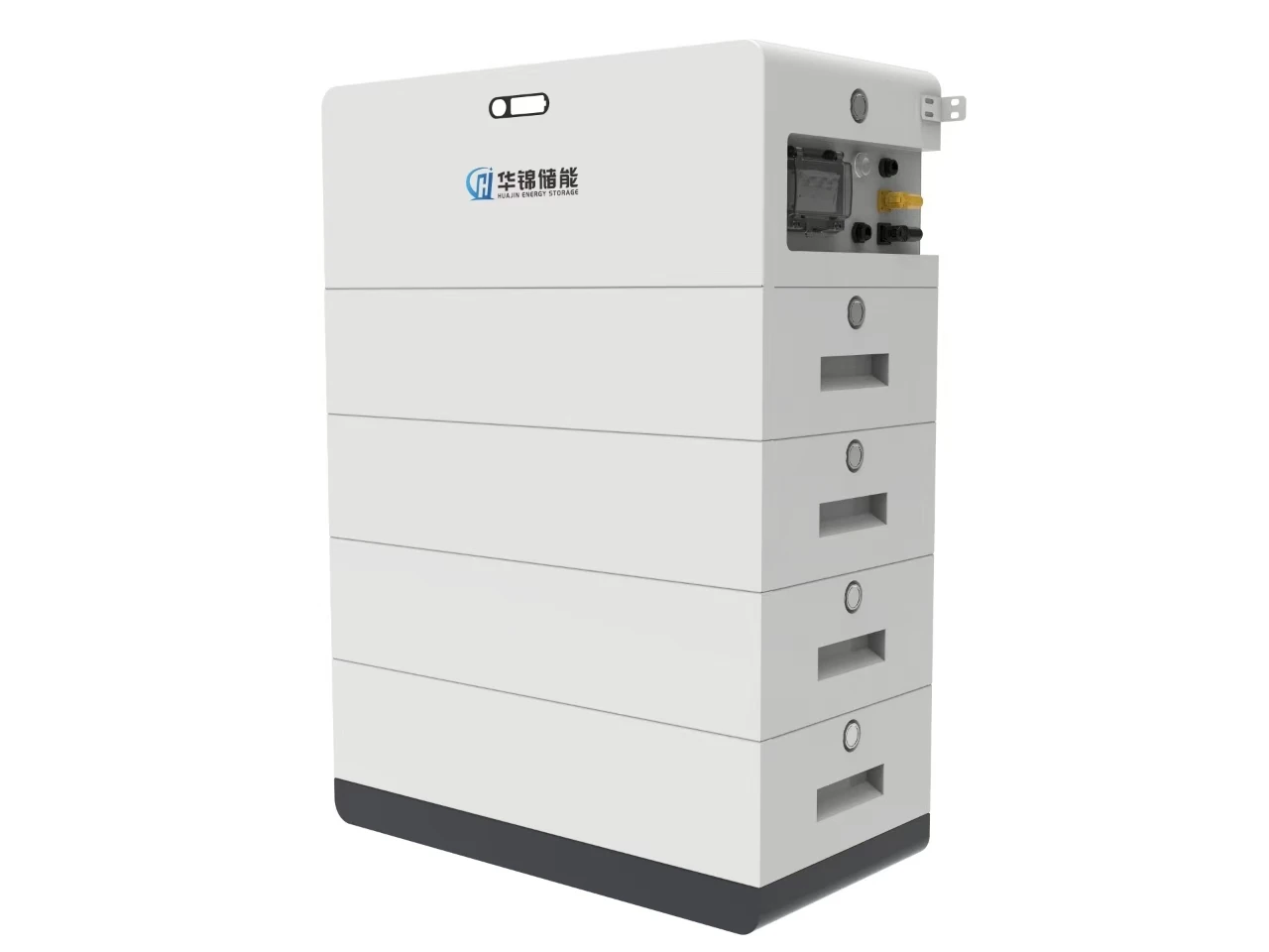 New Stackable Series 6000 Cycle Time LiFePO4 8-25kW Hybrid/Off Grid Lithium Ion Battery Pack for Solar Home Energy Storage
