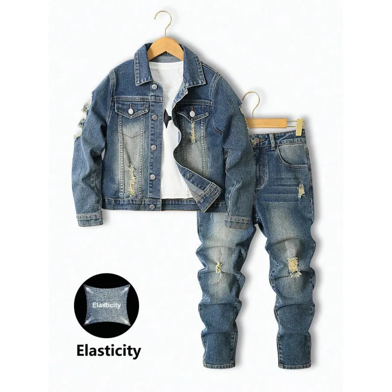 kids-denim-clothing-set-v-27072-children's-cowboy-outfit-cross-border-customization-personality-design-service-diy