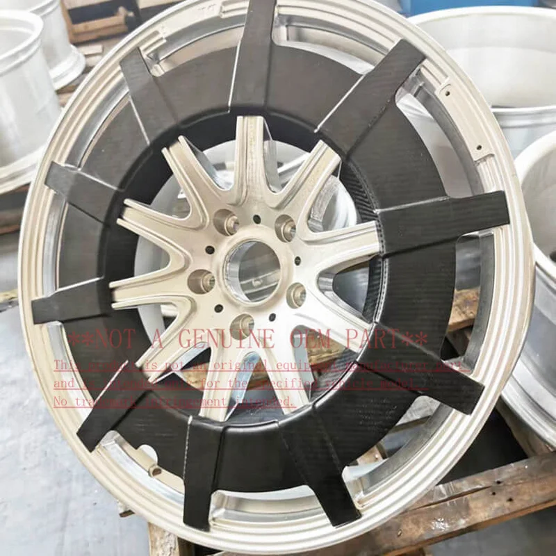 For Mercedes Benz G Class Brabus 22 Inch Hongxin Forged Wheel With Carbon Fiber Decorative Cover Plate