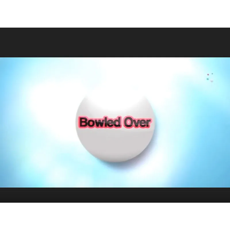 Bowled Over Magic Trick Bowling Ball Appearing From Empty Paper Bag Stage Illusions Mentalism Prop Gimmick