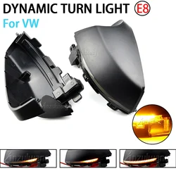 Dynamic LED Side Mirror Turn Signal Light For VW Polo MK5 Facelift 6C 2014-2017 6R 2009-2013 Rearview Mirror Blinker Indicator