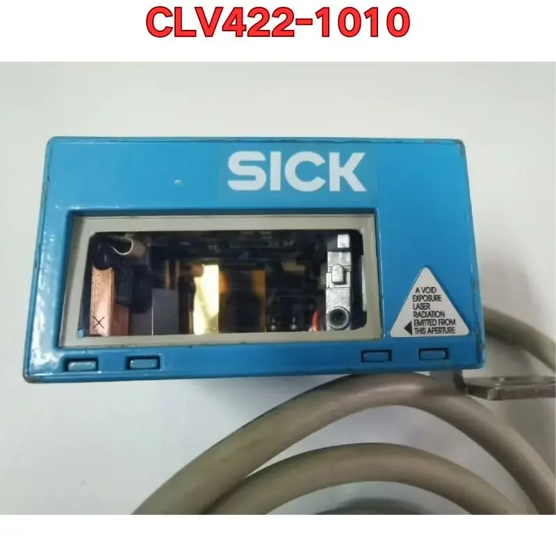 Second-hand laser barcode scanner CLV422-1010 function test is normal