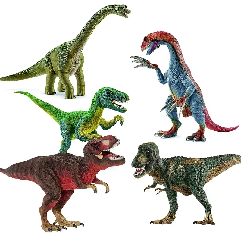 

Original German Brand Jurassic World Carnivorous Dinosaur Model T-rex Brachiosaurus Toys for Boys Birthday Christmas Gifts