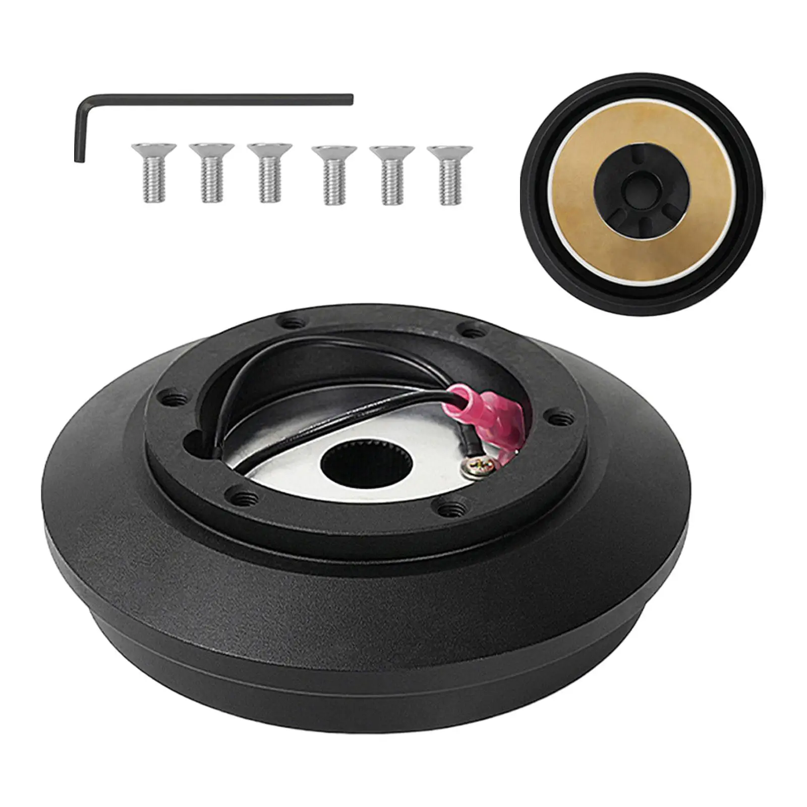 

Адаптер для рулевого колеса, короткий адаптер для рулевого колеса из алюминиевого сплава 85-90 годов выпуска