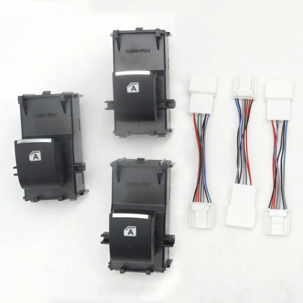 Passagierszijde LED Backlight Power Vensterglas Lifter Controle Knop Schakelaar Voor Toyota Yaris Cross CHR Levin RAV4 Corolla