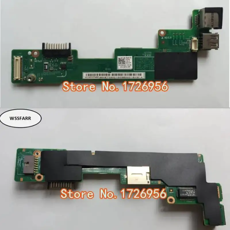 3500 V3500 09628-1 Laptop USB Ethernet charger Board 632VY 0632VY 48.4ET06.011