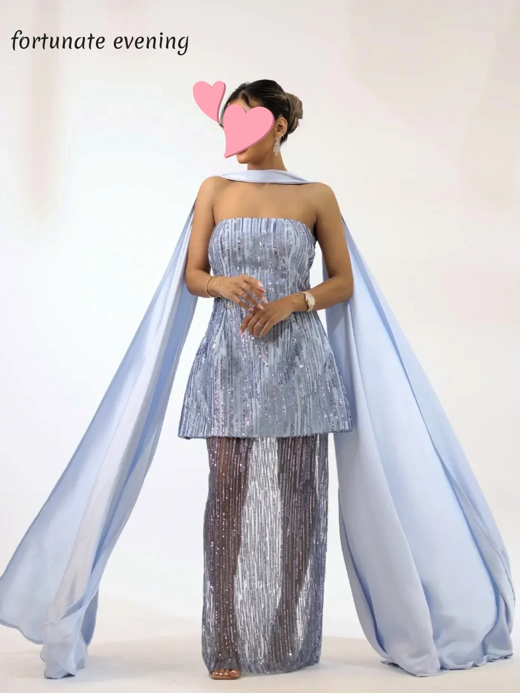 

Fortunate Evening Elegant Vintage Sweet Blue Beads Lace Mermaid New Customized Formal Occasion Prom Dress Evening Party Gowns