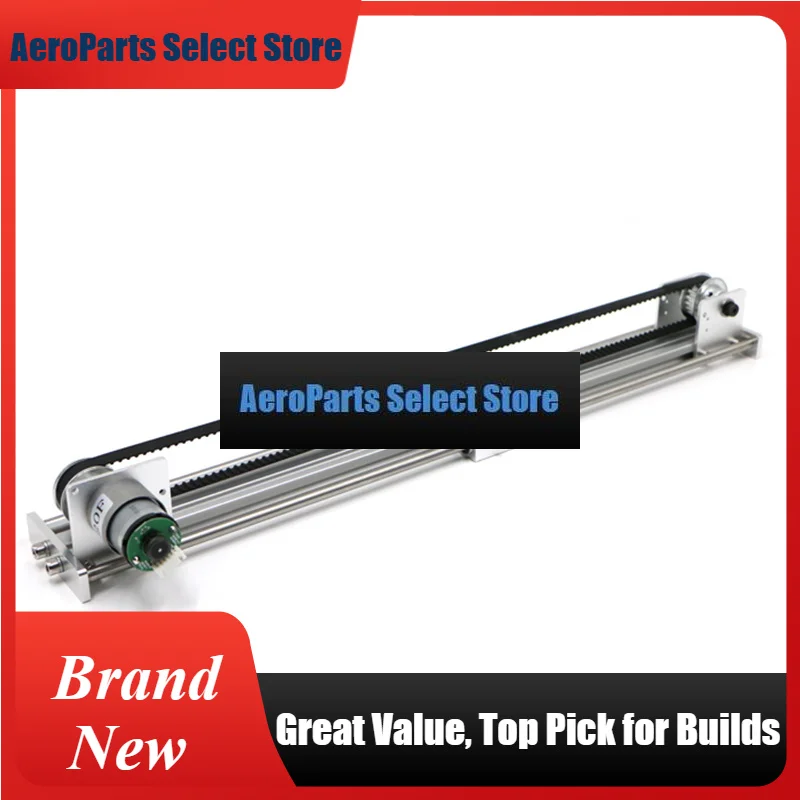AeroPartsLinear Slide Table Optical Axis Guide Rail Slider Synchronous Belt Motor Drive Teaching Open Source Customizable Time D