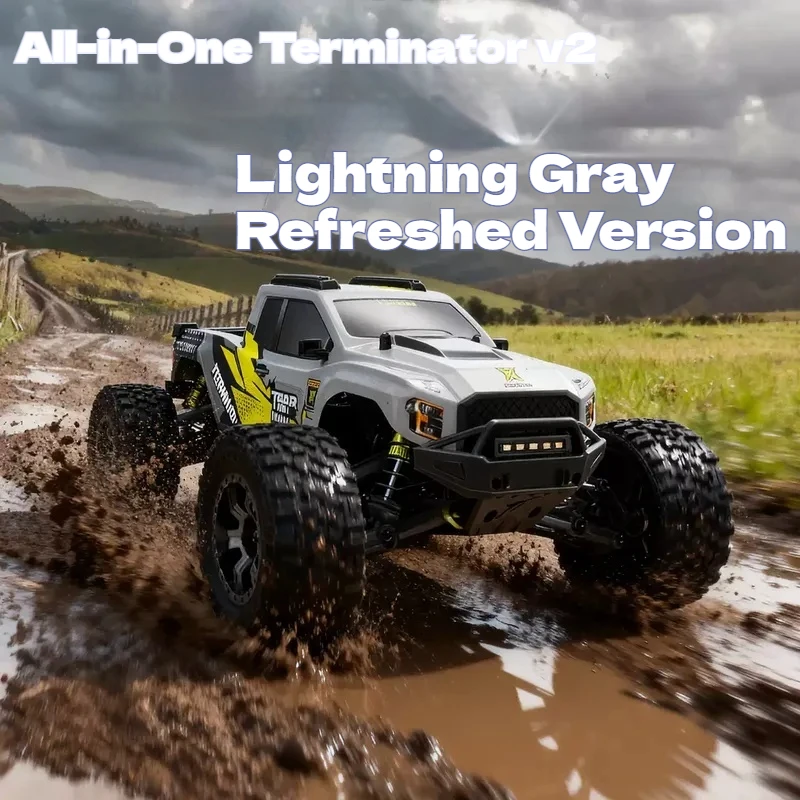 

1/10 RTR Brushless Fast RC Cars for Adults,Max 80KM Hobby Electric Off-Road Monster Truck,Waterproof High Speed RC Car