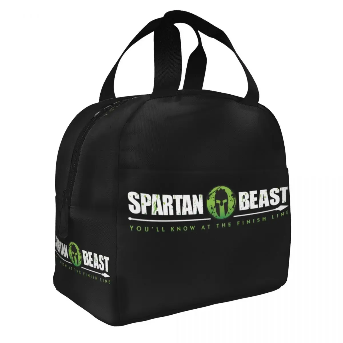 Custom Sparta Spirit Spartan Race Resuable Lunch Box Women Multifunction Thermal Cooler Food Insulated Lunch Bag Office Work