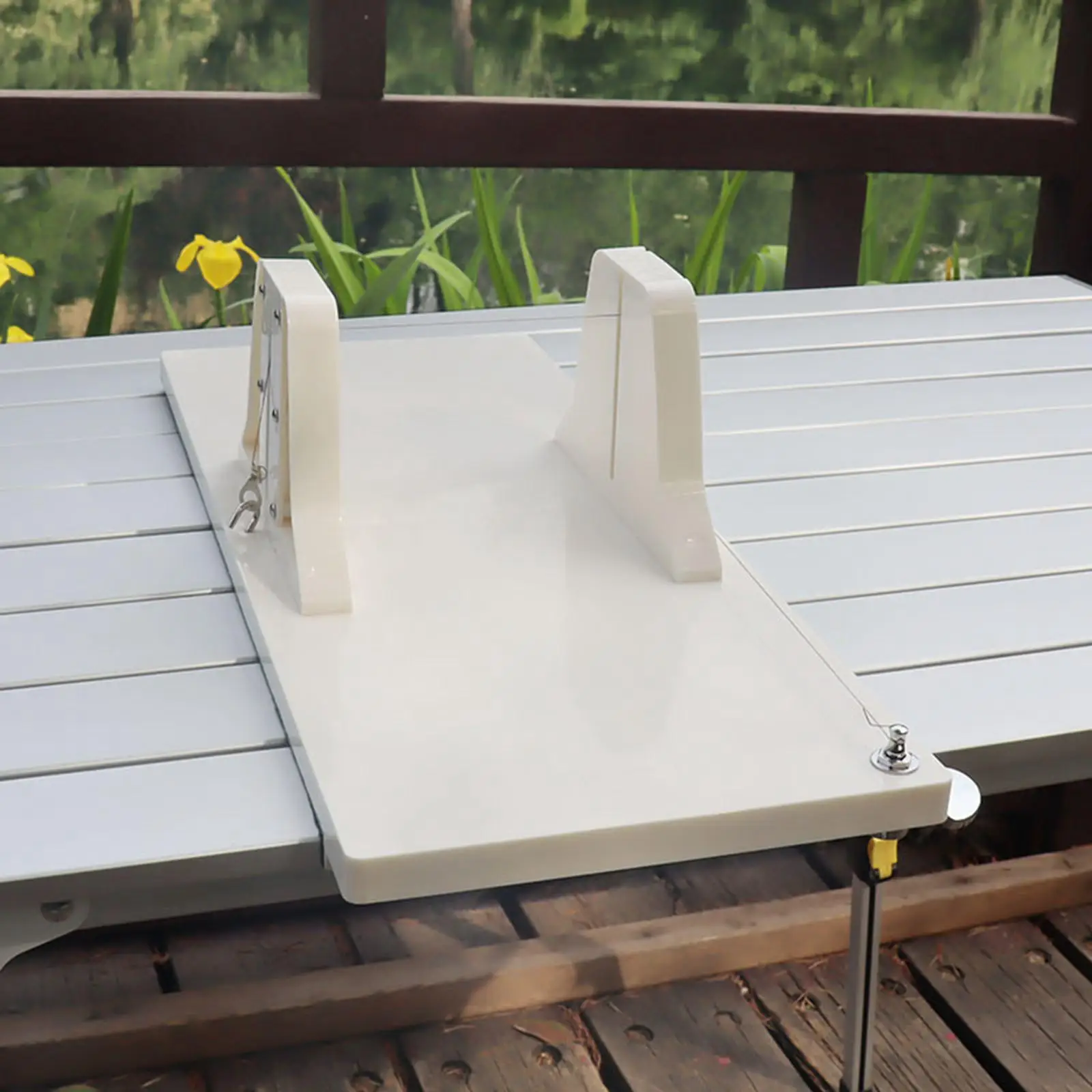 

Push Soap Cutter Wire Soap Attachments Adjustable Height Universal Loaf Cutter Simple to Use Cutting Machine for DIY