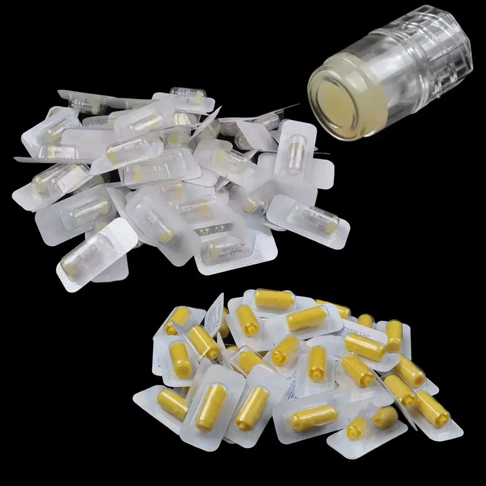 

100 шт., кепка Хепарин IV, домашнее животное, собака, кошка, ветеринарные принадлежности, одноразовый катетер для интубации, герметичная кепка Херин, стерильная