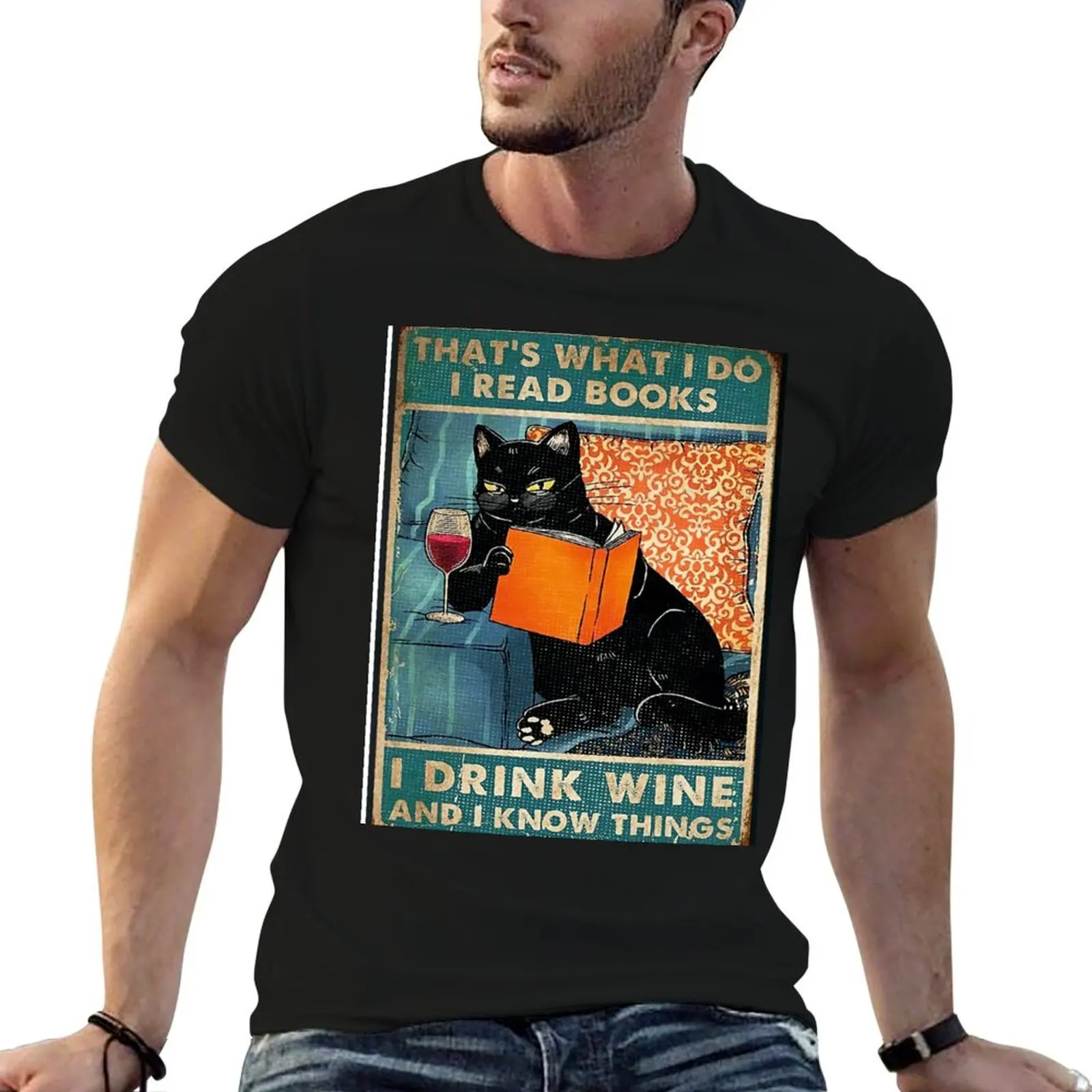 That's what i do I read books I drink wine and know things Metal Print Tapestry Premium Scoop T-Shirt