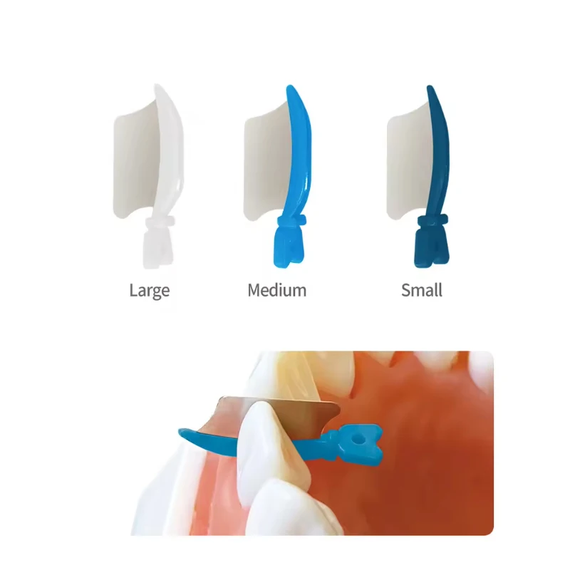 New Dental Wedge Knife Dental Wedge Prime Teeth Interproximal Fender Wedge Guard With Gingiva Protection Sectional Matrix System