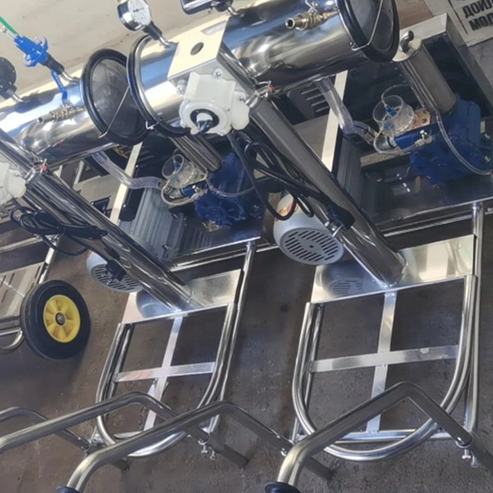 GREAT FARM 25L double barrel vacuum milking machine, electric milking machine, suitable for cattle and sheep breeding