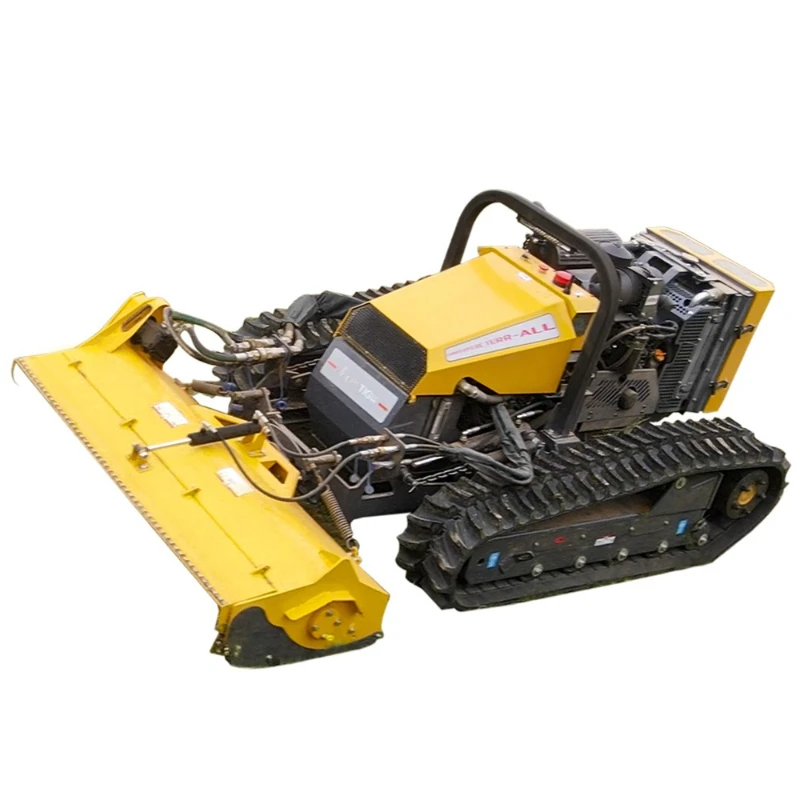 Self-propelled full hydraulic remote control lawn mower