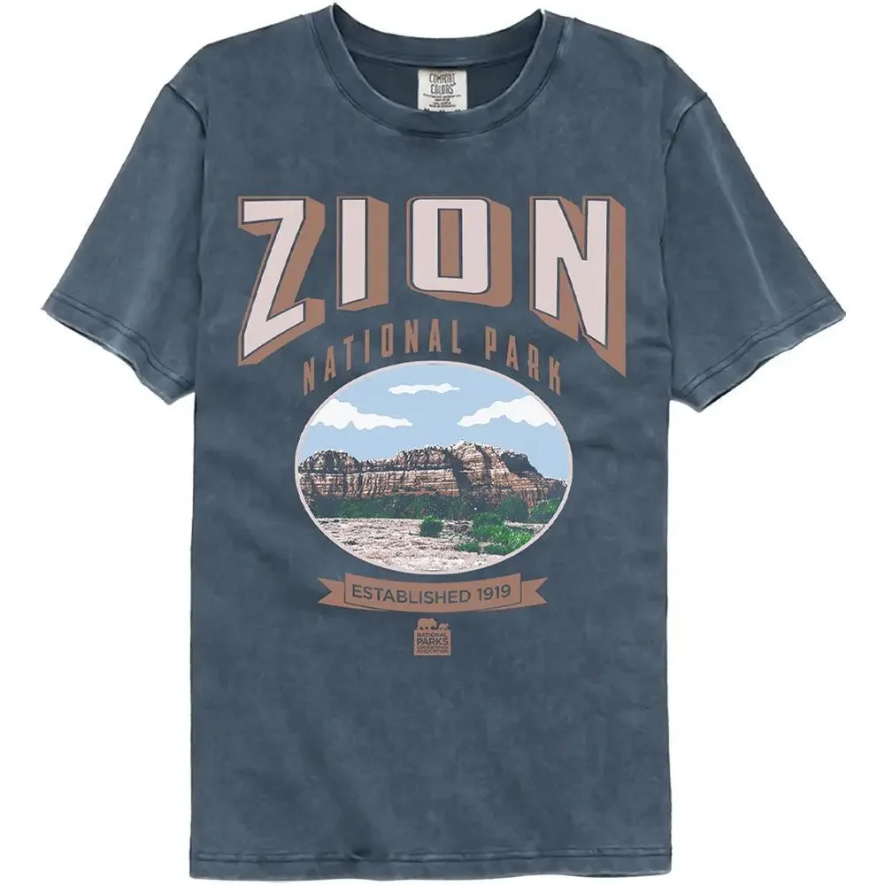 National Parks Zion Comfort Colors Brands T Shirt