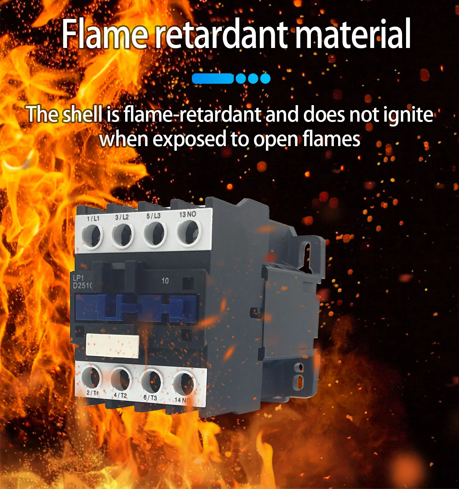 

LC1 AC Contactor 18A 22A 25A 32A 3 Phase 3-Pole NO Coil Voltage AC220V DC24V Din Rail Mounted 3P+1NO Normal Open