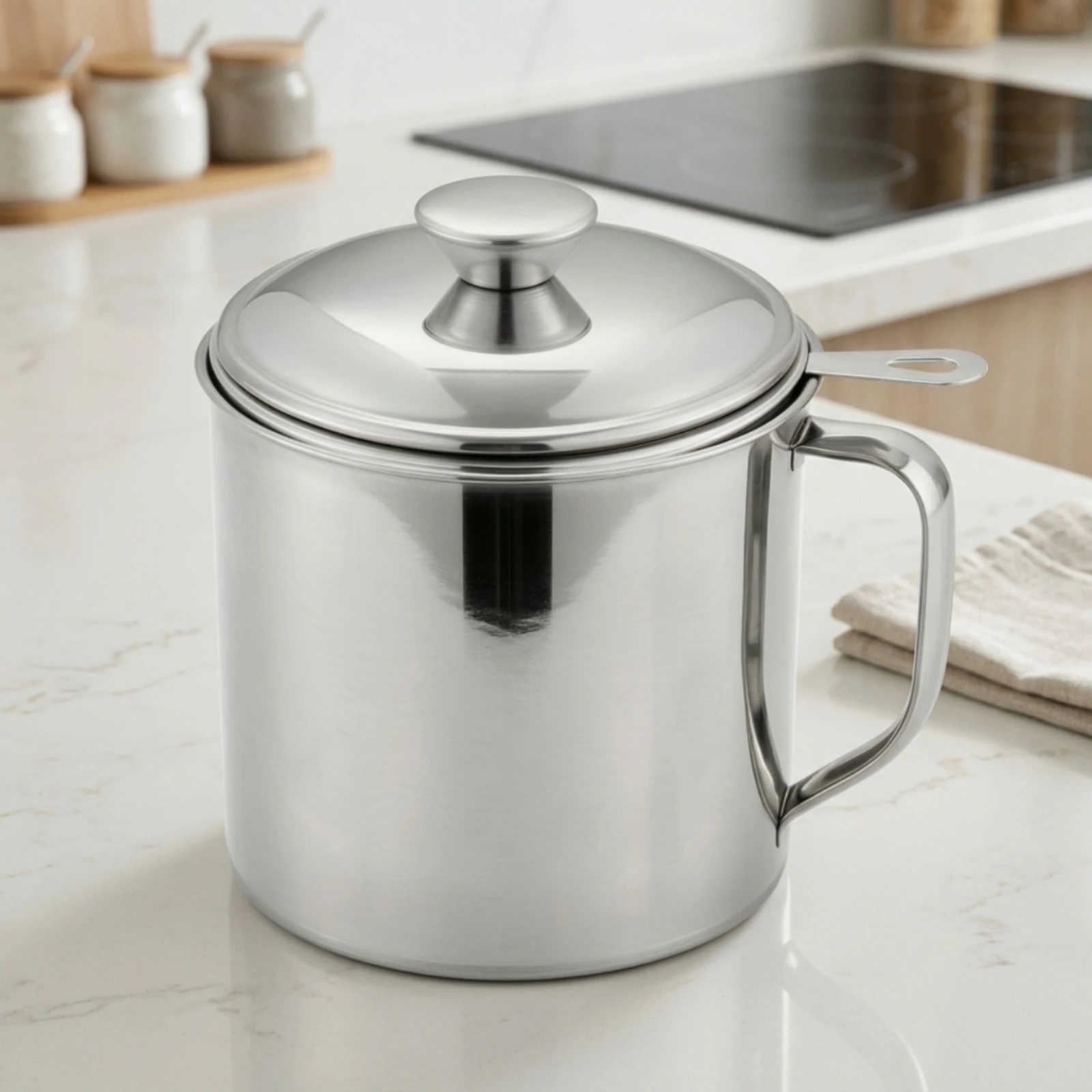 Olie-opslagpot met filter Vaat - Home Cooking Oil Filter recensie en prijs