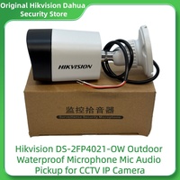Hikvision DS-2FP4021-OW Outdoor Waterproof Microphone Mic Audio Pickup for CCTV IP Camera