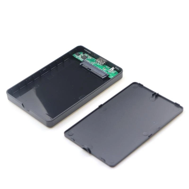 2.5 بوصة HDD للحالة المنفذ التسلسلي III إلى USB محرك الأقراص الثابتة العلبة