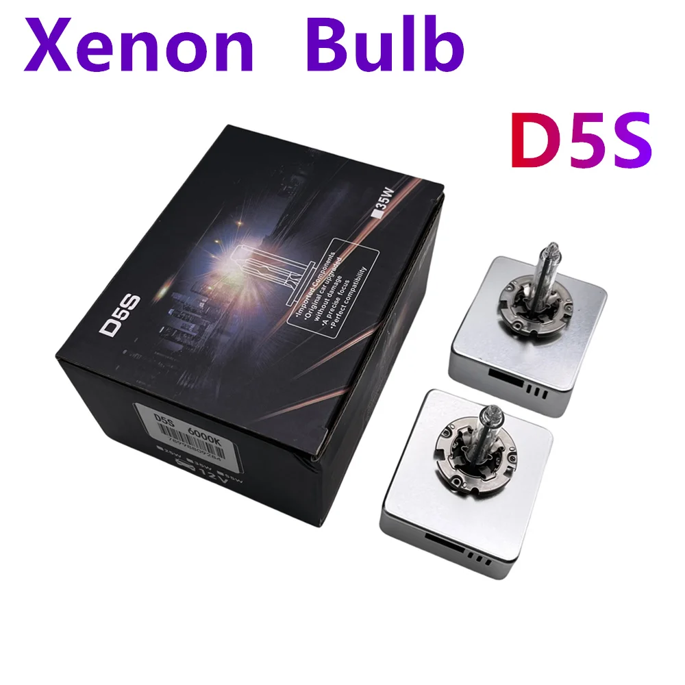 New Xenon HID Bulb D5S 1/2PCS High Quality Headlight High bright Super Bright bulb D5S 6000K 25W 12V Car Accessry Bulb