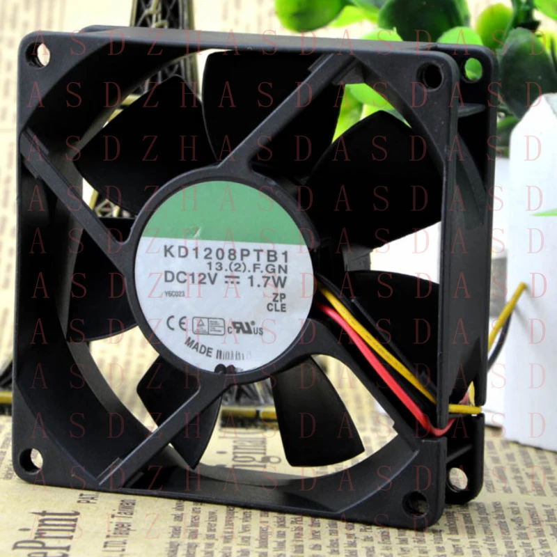 

Вентилятор охлаждения промышленный SUNON KD1208PTB1 8CM 8025 12V 1.7W с двойным шарикоподшипником