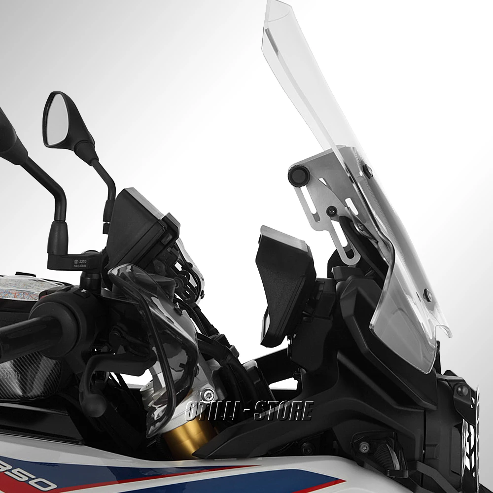 หน้าจอ Adjuster สำหรับ BMW F850GS F750GS GS รถจักรยานยนต์ด้านหน้าโทรศัพท์ขาตั้งผู้ถือโทรศัพท์ GPS Navigaton แผ่นวงเล็บ2018-