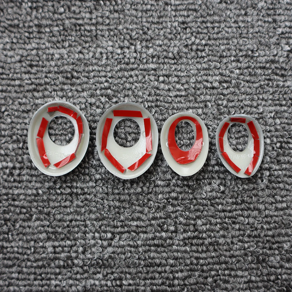 Chrome Interior Door Bolt Lock Pin Bezel Cover Stickers For Opel Astra K 2016 2017 2018 2019 2020 2021 Car Accessories