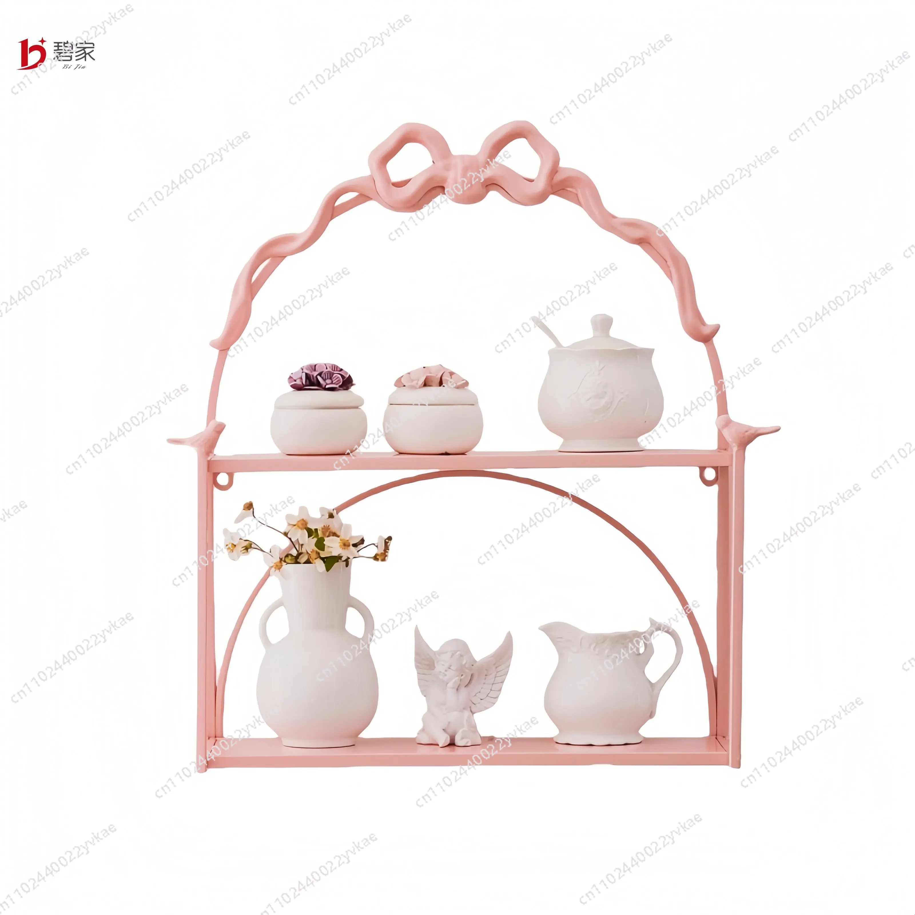 

Кованая полка-стеллаж для хранения на столешницу, настенная полка для кухни, ванной, балкона, подставка для чашек, многоярусная полка