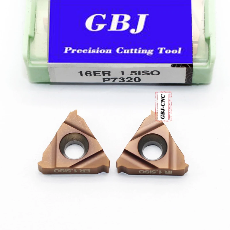 GBJ-CNC 16ER IR 1.0 1.25 1.5 1.75 2.0 2.5 3.0 ISO  AG55 AG60 Carbide thread insert For Stainless steel processing