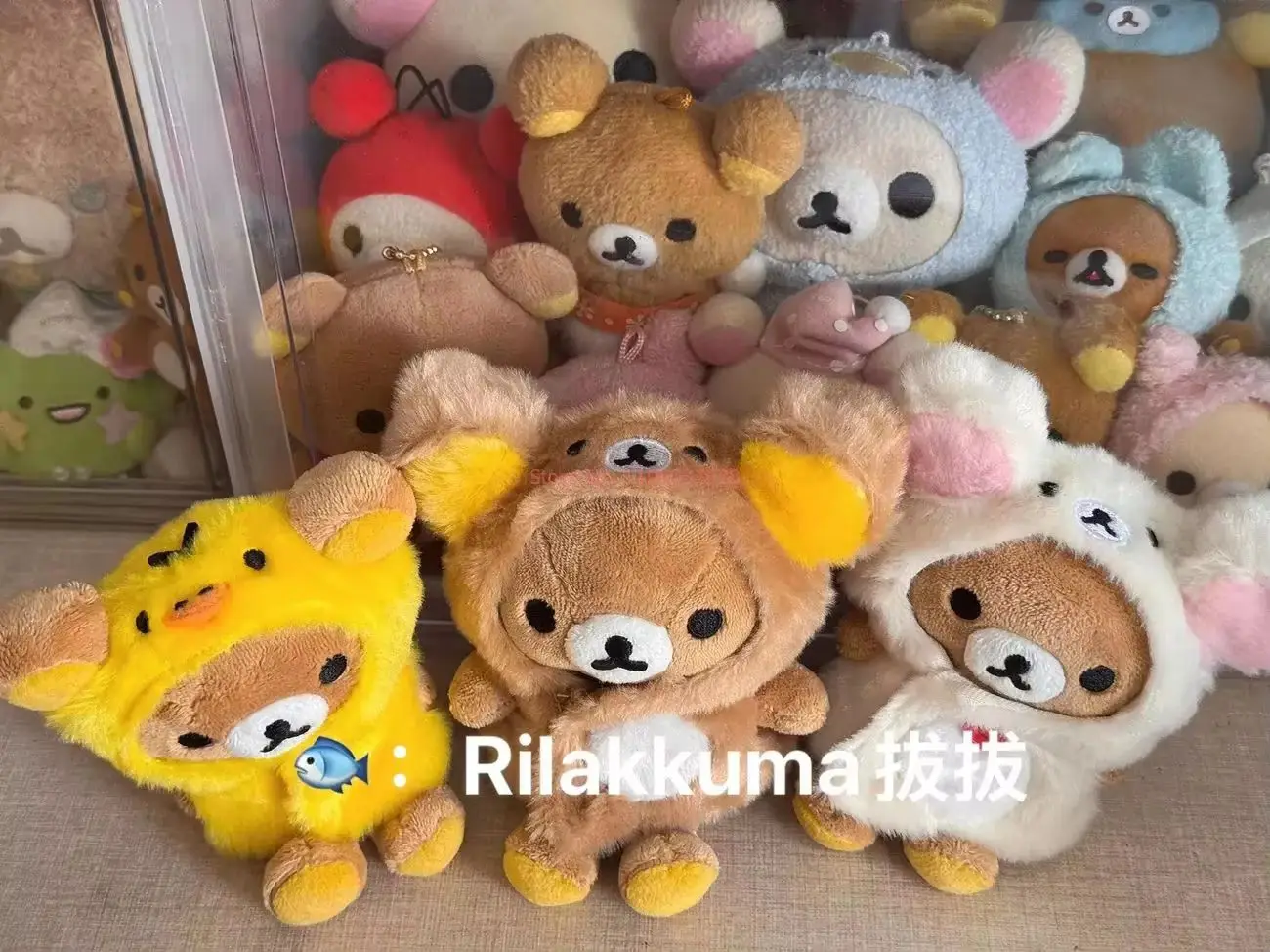 Cape de poupée japonaise Kawaii Rilakkuma de 10cm, accessoire de vêtements de poupée en fourrure mignonne pour poupées Rilakkuma Ss de 10cm, article de jouet populaire